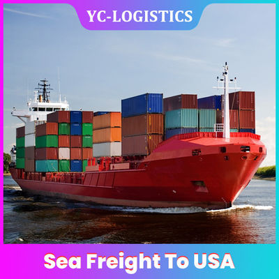 DDU DDP FBA Międzynarodowy transport morski z Chin do USA