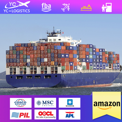 Szybka dostawa produktu z usługami ładunków morskich z Chin do USA od drzwi do drzwi
