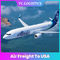 Poniedziałek Wylot LCL Fracht lotniczy z Chin do USA od 3 do 5 dni